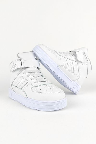 Mind Black Kids Basket Sneakers - Long Velcro Sneakers