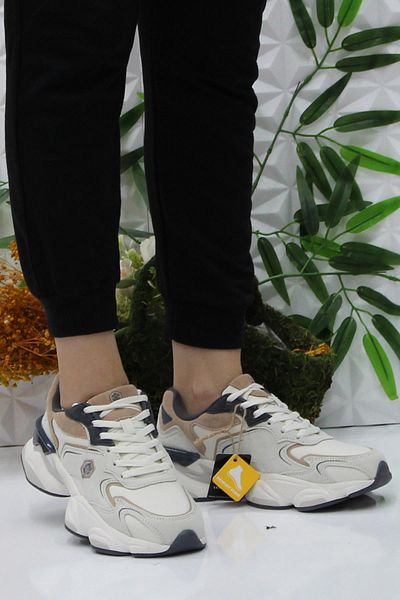 lumberjack Kino Wmn Pu Bej Produs Original Sneaker Pantofi dama