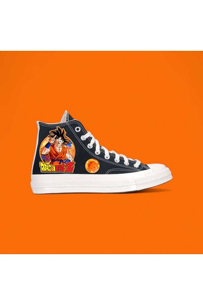 LİASSHOES Adidași din in negru cu imprimeu dragol scorer pantofi sport pentru copii