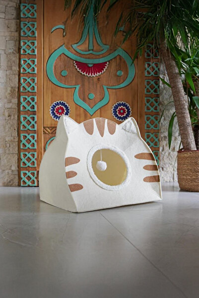 Milenay Elegant Kedi-Köpek Evi, 44x50x34cm, Sevimli Dostlarınıza Konforlu Bir...