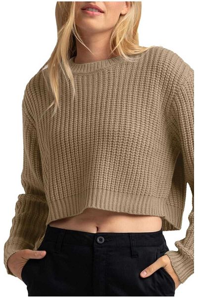 YOUKNITWEAR Pulover de tricotaj Sydney Crew Deck