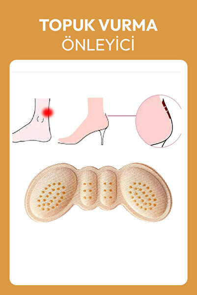Hayveys 2'Lİ 6 Mm Ayakkabı Topuk Vurma Önleyici Ve Daraltma Pedi