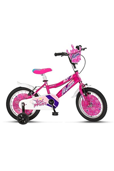 Ümit 1647 ALPINA-L-BMX-V KIZ ÇOCUK BİSİKLETİ 332H V 16 JANT PEMBE 2024 MODEL
