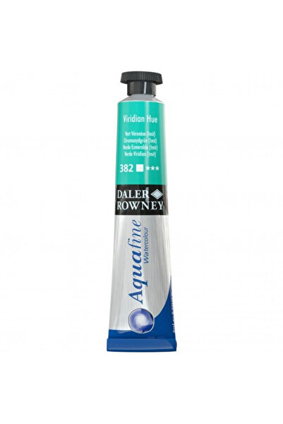 Daler Rowney Aquafine Tüp Sulu Boya 8ml - 382 Viridian Hue