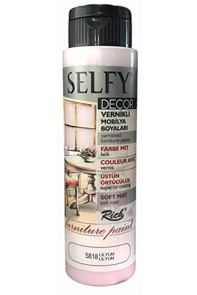 Rich Boya Rich Selfy Decor Vernikli Boya 500cc - Lilyum 5818