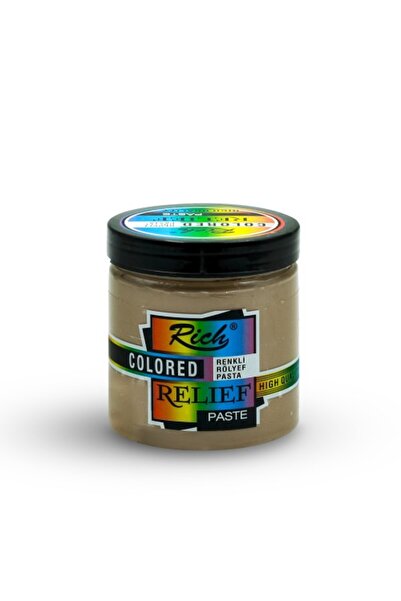 Rich Renkli Rölyef Pasta 250cc Bambu 10160