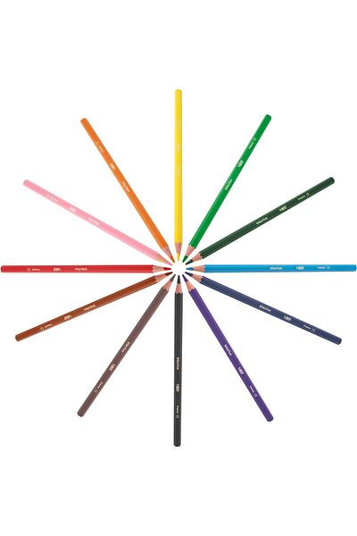 Bic Kids Evolution Dry Paint Pen 36 Pieces Metal Tube