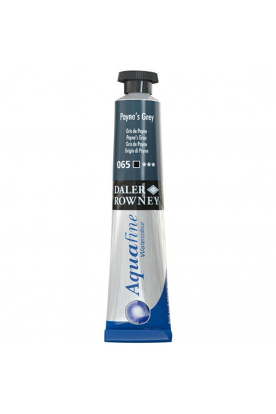 Daler Rowney Aquafine Tüp Sulu Boya 8ml - 065 Payne's Grey