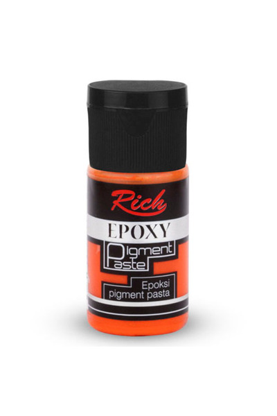 Rich Epoksi Pigment Pasta 20cc. 11366 Turuncu