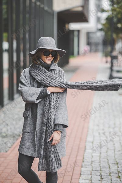 Sheilar Thessaloniki Knitted Knitwear Scarf