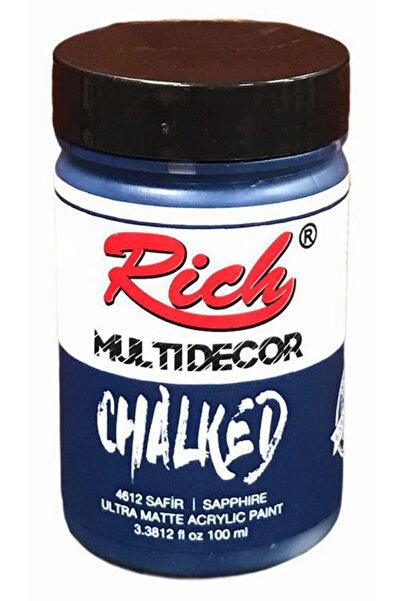 Rich Multi Decor Chalked 100ml - Safir 4612