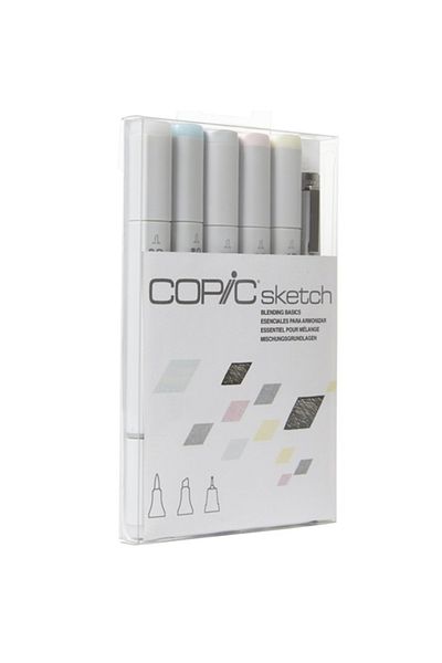 Copic Sketch Blending Basics Shades Set of 6