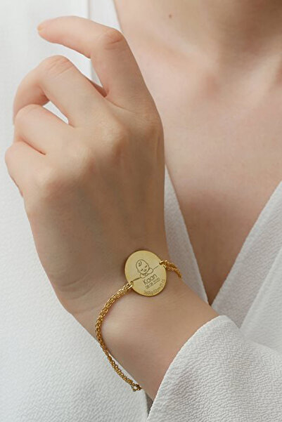 VAOOV 925 Ayar Gümüş Kişiye Özel Isimli Yeni Doğan Erkek Bebek