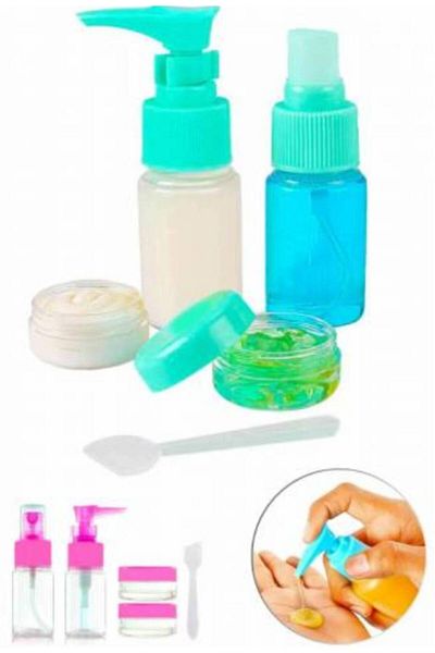 MarDyHome Perfume Bottle - Cosmetic Bottle - Travel Refillable Cosmetic Set of 5