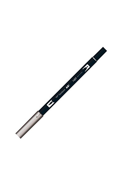 Tombow Ab-t Dual Brush Pen Grafik Kalemi Warm Gray 1 N89