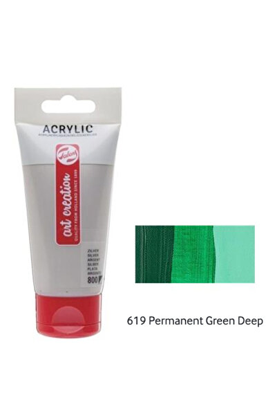 Talens Artcreation Akrilik Boya 75ml - N:619 Permanent Green Deep