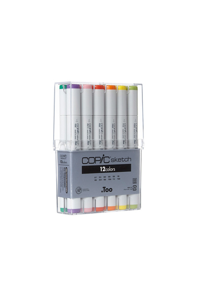 Copic Sketch 12-Piece Basic Set