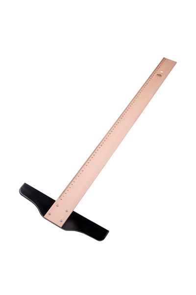HATAS Hataş Wooden t Ruler 75cm N:01010