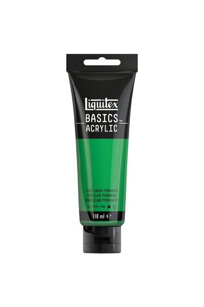 Liquitex Basics Akrilik 118ml - Light Green Permanent 312