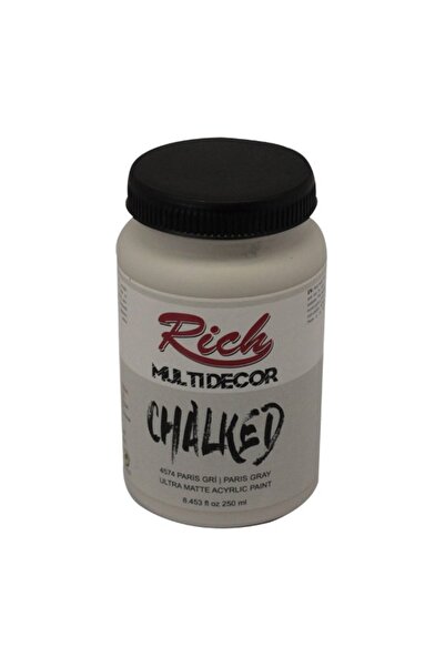 Rich Multi Decor Chalked Akrilik 250ml N:4574 Paris Gri