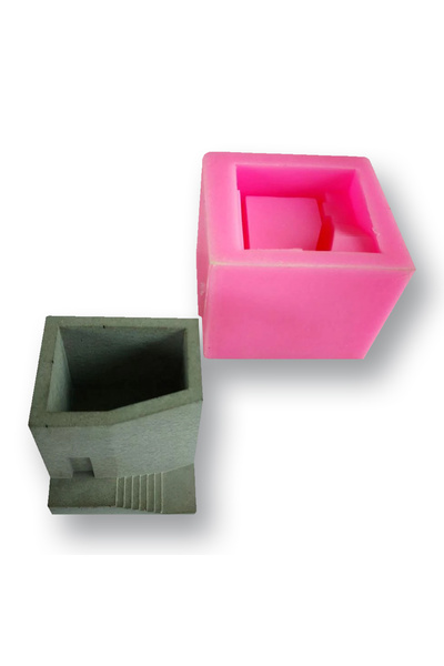 Rich Döküm Beton Hediyeli Silikon Kalıp 60x58.5mm No:95