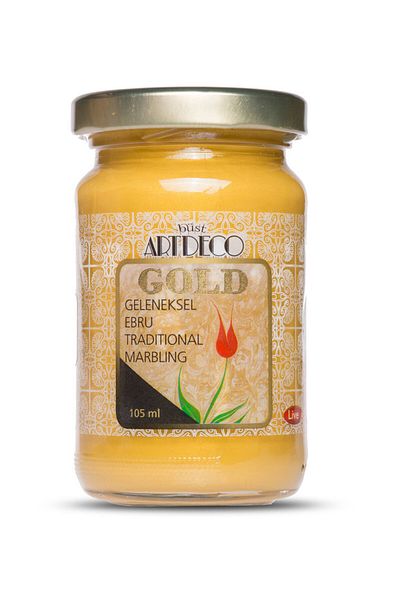 Artdeco 990 Gold Gold Traditional Marbling Paint 105ml
