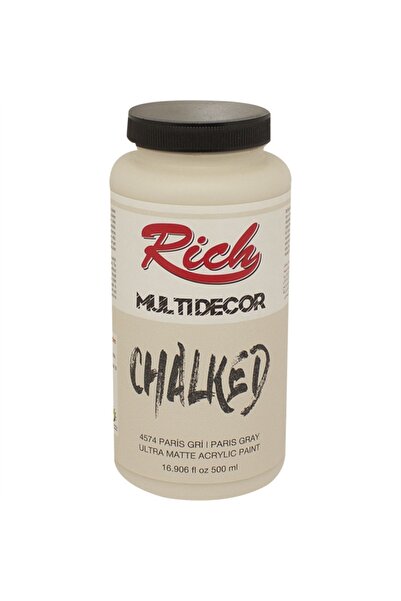 Rich Multi Decor Chalked Akrilik 500ml N:4574 Paris Gri