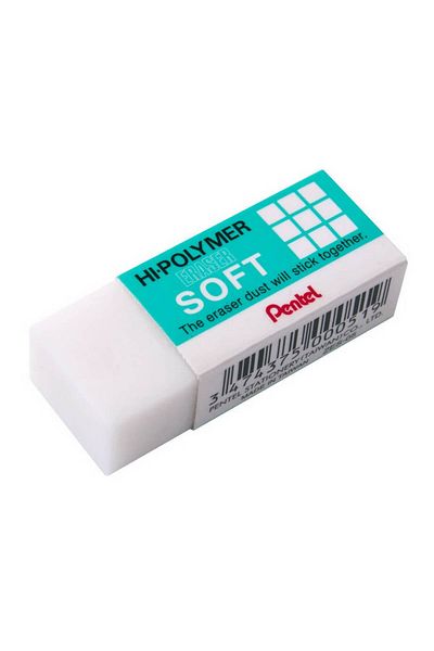 Pentel Hi-polymer Small Soft Eraser / Zes-05