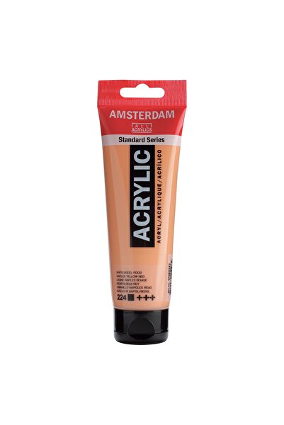 Genel Markalar Amsterdam Akrilik Boya 120ml. N:224 Naples Yellow Red