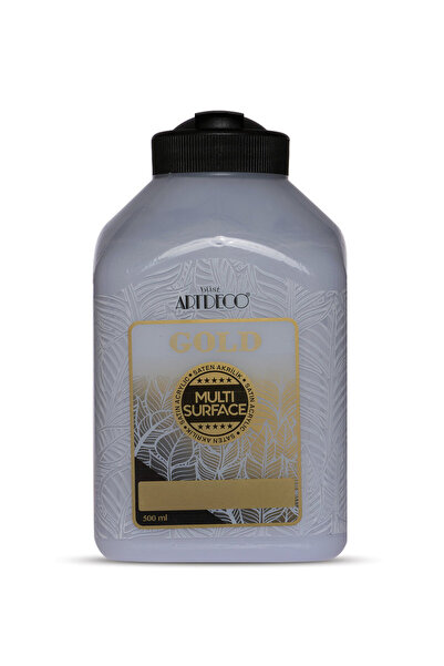 Artdeco Gold Multi Surface Saten Akrilik Boya 500ml 341 İstiridye Gri