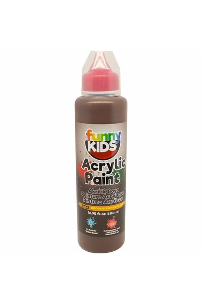 Rich Funny Kids Akrilik Boya 500ml - 2722 Kahverengi