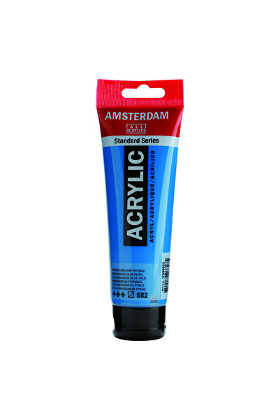 Genel Markalar Amsterdam Akrilik Boya 120ml. N:582 Manganese Blue Phthalo
