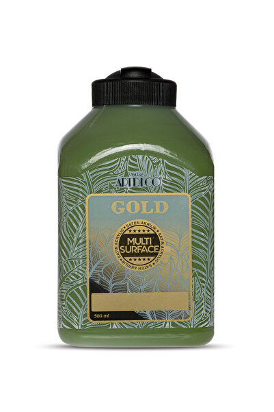 Artdeco Gold Multi Surface Saten Akrilik Boya 500ml 290 Kaktüs Yeşili