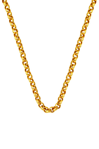 Bilezikci Doç 22 Ayar Altın Zincir 45 cm