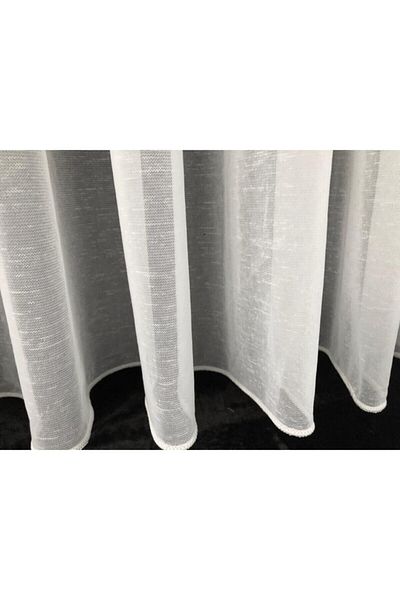 Brillant Ketone Patterned Dreamer Sports Curtain - Tight Pleated Linen Tulle