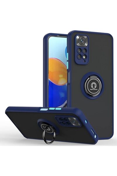 Rivor Redmi Note 11 Pro & Note 12 Pro 4G Kılıf Kamera Korumalı Buzlu Kenarlar...
