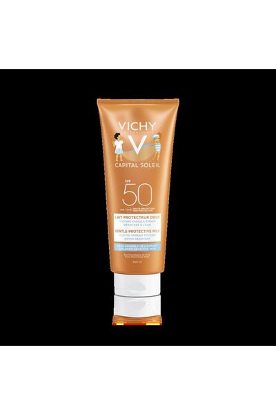Vichy Çocuklar İçin Tahriş Olmayı ve Lekelenmeyi Önleyen Güneş Kremi Spf50 30...
