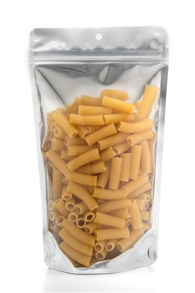 Kraft pack ambalaj şeffaf metalize transparent Kilitli Poşet Doypack 16x27  - 50 Adet Orta Boy