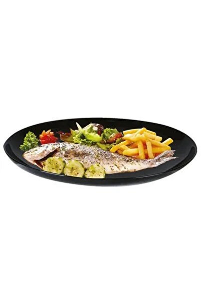 Luminarc Diwali Noir Oval Dish 33x25 Cm Servis Tabak