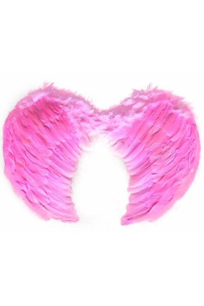 NW NessiWorld نيسي وورلد جناح ملاك للأطفال متوسط ​​الحجم وردي اللون مقاس 40 ×...