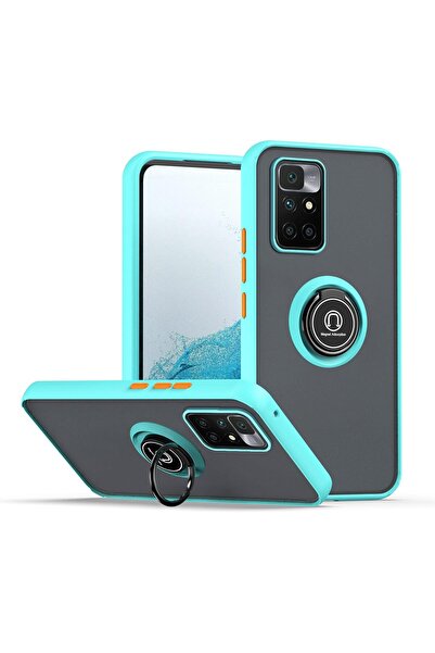 Rivor Xiaomi Redmi 10 2022 Uyumlu Kılıf Kamera Korumalı Buzlu Kenarları Renkl...