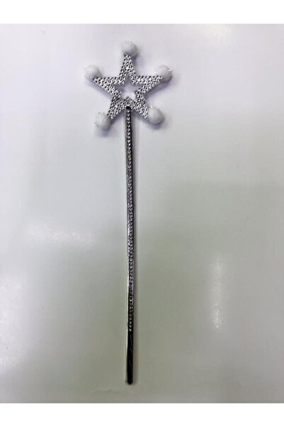 NW NessiWorld عصا نيسايلد ستار فيري السحرية مع بوم بوم أبيض