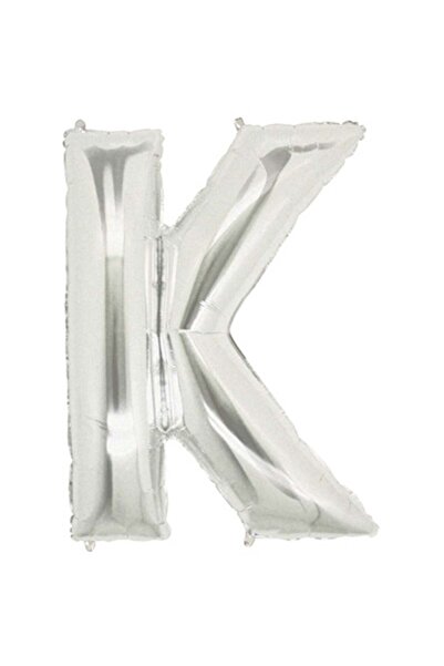 Adana Pasta Malzemeleri K silver foil balloon 32 inch