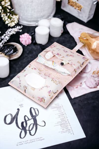 Genel Markalar Anne Bebek Alt Bakım Çantası, Bebek Odası Düzenleyici, 24x44cm...