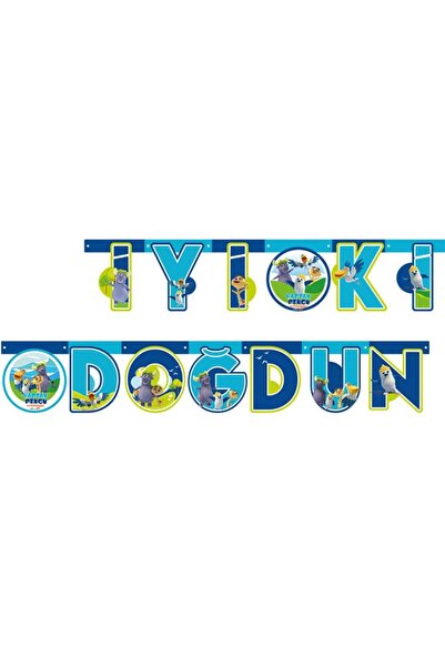 Adana Pasta Malzemeleri مجموعة عيد ميلاد سعيد كابتن بينجو 2.30 م