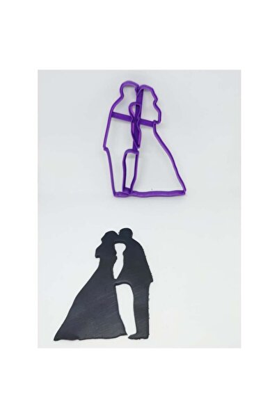 Adana Pasta Malzemeleri Valentine's Day Men's &amp;   Women'S(3) Mold 10 cm