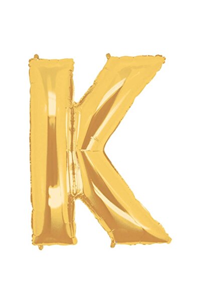 Adana Pasta Malzemeleri K gold foil balloon 32 inch