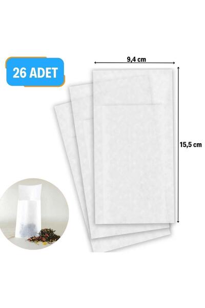 AnkaVerse 26 Pieces of Practical Disposable Tea, Herbal Tea, Filter Coffee Br...