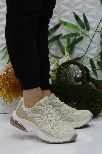 lumberjack Matılda Bej Confortabil Air Talpa Produs Original Pantofi Sport Dama