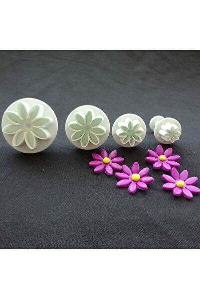 Adana Pasta Malzemeleri Zn634 Papatya Kopat 4lü Yt2506